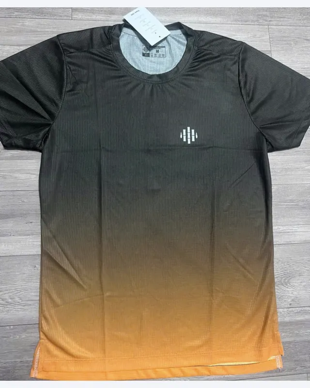 Áo Thun Thể Thao Ombre màu Cam Neon – TR3 Sport